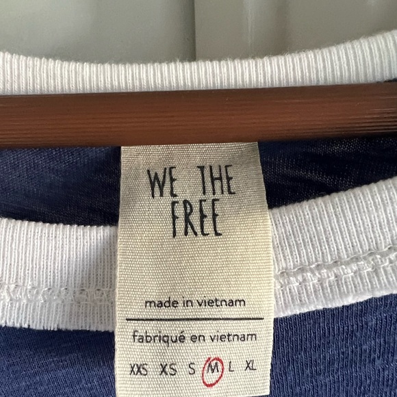 We the Free People Friday Fever Batwing Boho Top - Picture 6 of 7